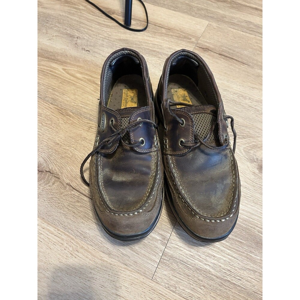 Irish Setter Red Wing Shoes Mens 8 Soft Paw Brown Leather Waterproof Oxford